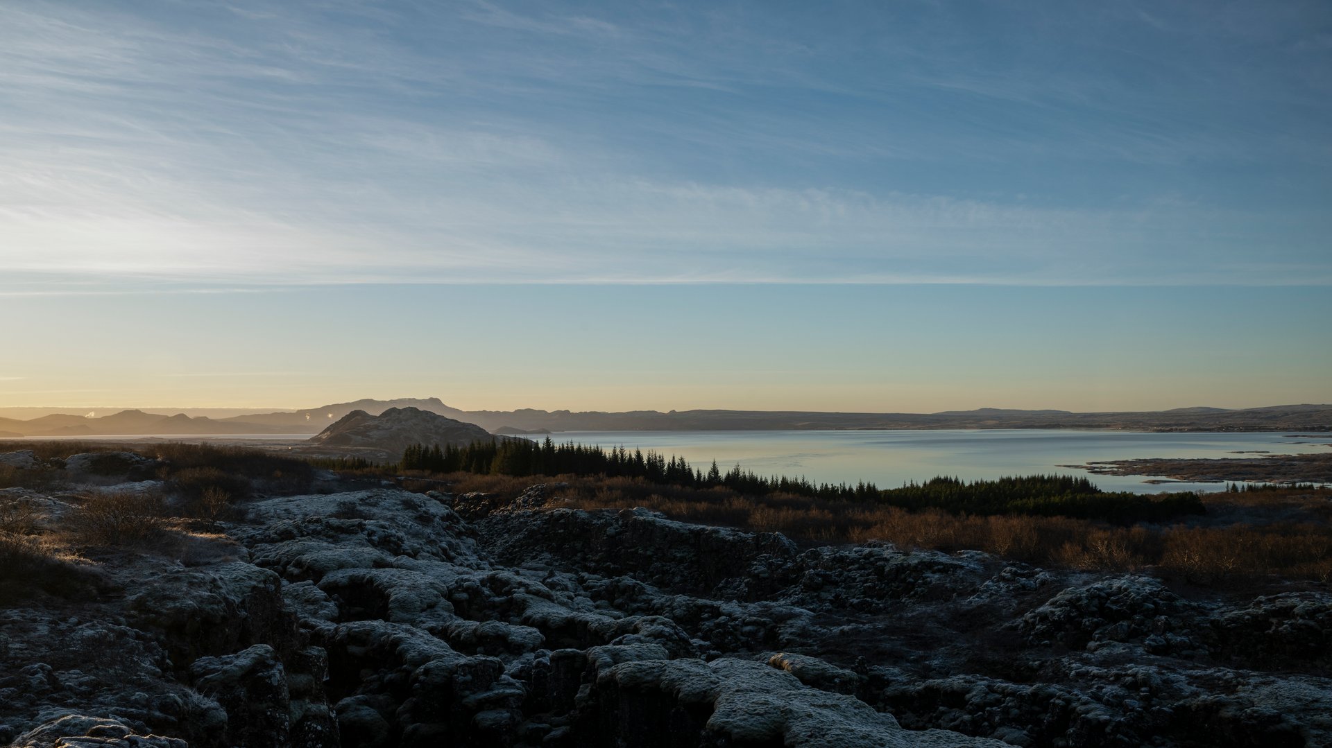 The Þingvellir National park and the continental divide