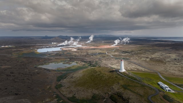 Reykjanes Peninsula in Iceland