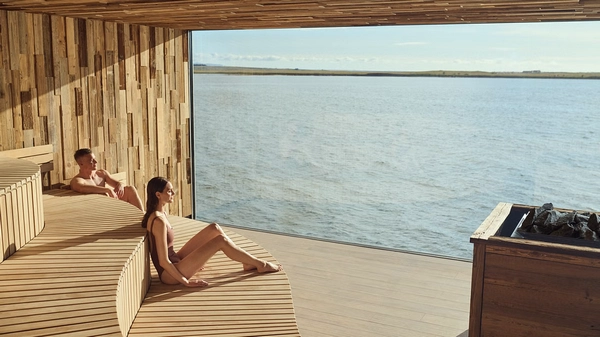 Modern Icelandic architecture and design at Sky Lagoon